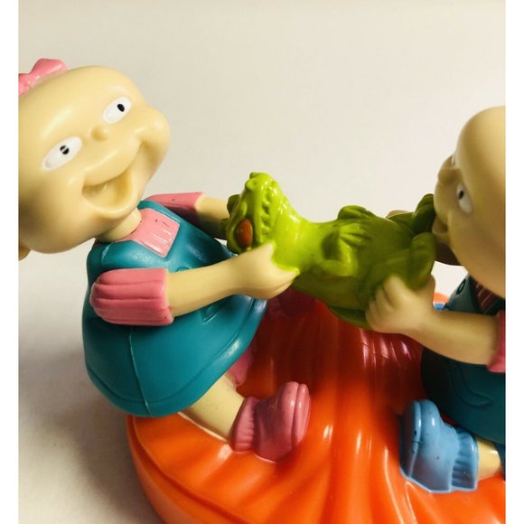 1998 Burger King The Rugrats Movie Phil & Lil My Raptar Turnkey Action Toy - Picture 10 of 10